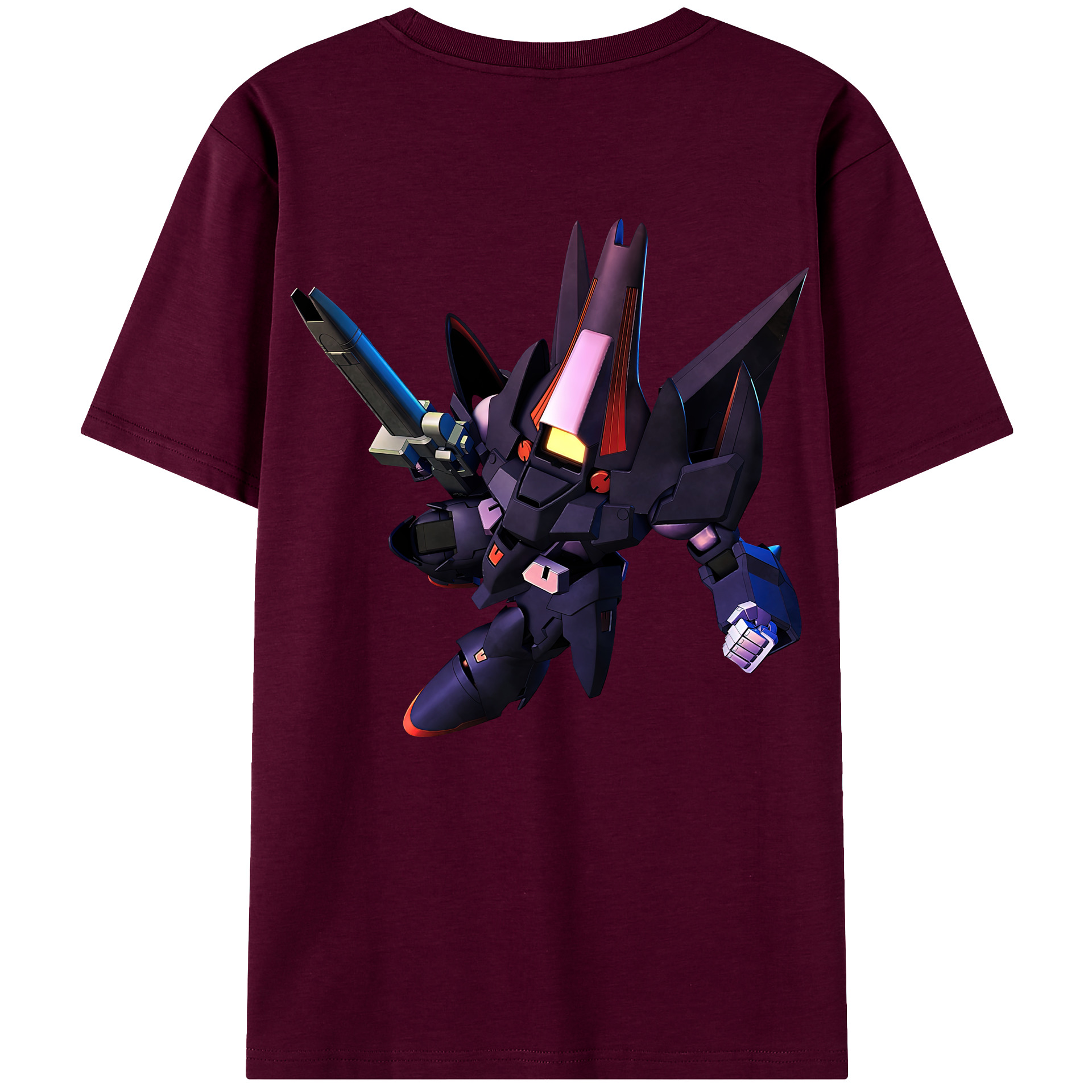 （画像用） 機動戦士ガンダム Mobile Suit Gundam レディース半袖Tシャツ(バックプリント)